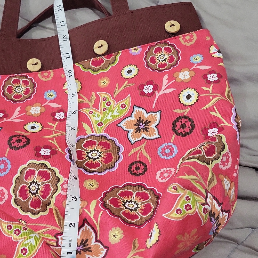 Longaberger Pretty In Pink 3in1 Tote Bag NWT - Picture 11 of 11